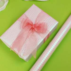 High Quality Wholesale 80g <b>Christmas</b> Glimmer <b>Paper</b> Tissue 43*300cm Gift Luxury Custom Birthday Packaging <b>Wrapping</b> <b>Paper</b> <b>Roll</b> - Product Image 4