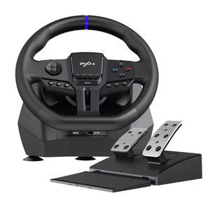 Volante <span class=keywords><strong>de</strong></span> <span class=keywords><strong>Carreras</strong></span> Profesional PXN-V900 GEN2 con <span class=keywords><strong>Simulador</strong></span> <span class=keywords><strong>de</strong></span> Conducción <span class=keywords><strong>de</strong></span> 900 Grados para Juegos <span class=keywords><strong>de</strong></span> PS4, <span class=keywords><strong>XBOX</strong></span> <span class=keywords><strong>SERIES</strong></span>, SWITCH y PC - Product Image 1