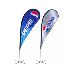 Drapeau publicitaire personnalisé d'extérieur, banderole, en plumes volants, pour la <span class=keywords><strong>plage</strong></span> - Product Image 5