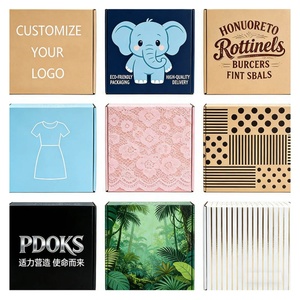 กล่องเครื่องบินรักษ์โลกสำหรับการจัดส่งด่วน กล่องไปรษณีย์ลูกฟูกแบบพับได้ ช่วยประหยัดต้นทุนและค่าขนส่ง กล่องกระดาษแข็ง - Product Image 1