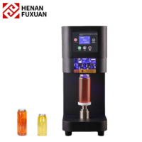 Machine de scellage entièrement automatique non rotative pour canettes PET 220V pour les salons de thé et les brasseries (vente en gros)