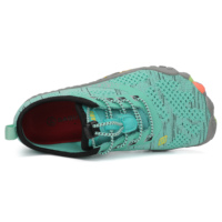 Chaussures de trail minimalistes pour enfants garçons et filles, légères, avec semelle intermédiaire en caoutchouc souple, tige en tissu extensible et doublure en maille