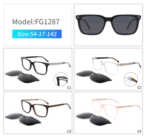 แว่นตากันแดดโพลาไรซ์สำหรับผู้หญิงขายดีมากแว่นตาแบบคลิปออนสำหรับผู้ชายกรอบวัสดุอะซิเตท - Product Image 6