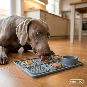 Furrivo Tappetino Calmante in Silicone per Cani e Gatti, Mangiatoia Lenta con Ventose - Product Image 6