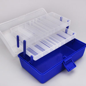 WEIHE-<span class=keywords><strong>caja</strong></span> <span class=keywords><strong>de</strong></span> herramientas para Señuelos <span class=keywords><strong>de</strong></span> <span class=keywords><strong>Pesca</strong></span>, accesorio portátil <span class=keywords><strong>de</strong></span> 3 capas, 29,4x15cm x 18,7, multifuncional, <span class=keywords><strong>de</strong></span> plástico duradero, aparejos <span class=keywords><strong>de</strong></span> <span class=keywords><strong>pesca</strong></span> grandes - Product Image 2