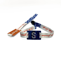 Bracelets RFID pour festival de musique, étiquettes jetables en polyester PVC pour événements musicaux