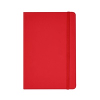 Cahier de journal classique A5 à couverture rigide en cuir PU à faible coût avec sangle élastique pour le planificateur personnel de promotion d'affaires de bureau