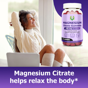 Producción de Gomitas de Citrato de Magnesio OEM ODM, Suplemento Dietético con Magnesio que Favorece la Relajación Muscular y la Salud Ósea - Product Image 3