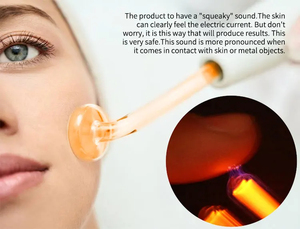 La bacchetta per elettroterapia ad alta frequenza della macchina facciale di vendita calda Neon + bacchette Argon rimuovono le rughe infiammazione Acne dispositivo per la cura della pelle - Product Image 3