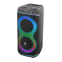 Altavoz Bluetooth Portátil Móvil de 2 Vías con Woofer Doble de 8'' Diamond, Subwoofer con Bajos Potentes, Sistema de DJ, Micrófono, TWS, AUX, FM, Altavoz para Fiestas