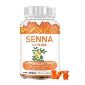 Gomitas <span class=keywords><strong>de</strong></span> Extracto <span class=keywords><strong>de</strong></span> Hoja <span class=keywords><strong>de</strong></span> Senna Pura y Natural <span class=keywords><strong>de</strong></span> Marca Privada SUNI OEM/ODM, Suplemento para Adultos, Apoyo Digestivo y Detox, Fórmula Personalizada - Product Image 1