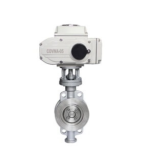 COVNA Vanne Sanitaire DN50 2 Pouces 24V en Acier Inoxydable 316 à Commande Motorisée avec Fenêtre de Contrôle de 90 Jours - Product Image 3