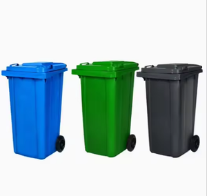 <span class=keywords><strong>Contenedor</strong></span> de <span class=keywords><strong>basura</strong></span> móvil para exteriores, cubo de <span class=keywords><strong>basura</strong></span> para reciclaje, cubo de <span class=keywords><strong>basura</strong></span> con ruedas de plástico de 60/ <span class=keywords><strong>100</strong></span>/120/240/360/660 <span class=keywords><strong>litros</strong></span> - Product Image 3