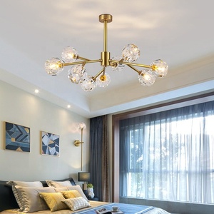 Lampadari Decorativi di Lusso, Illuminazione per Interni, Lampada a Sospensione in Cristallo per Casa e Hotel - Product Image 4