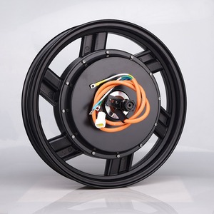 Moteur de moyeu sans balais étanche IP67 de 2000W, 16 pouces, 3,5 pouces sans jante, de qualité industrielle, pour moto et scooter - Product Image 3