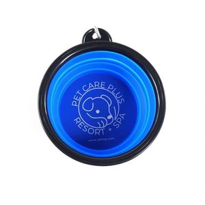 Multiple Sizes Custom Logo Fashion Food Grade Silicone Soft Pet <b>Slow</b> <b>Feeder</b> Dog Bowl with Silk Screen Printing - Product Image 2