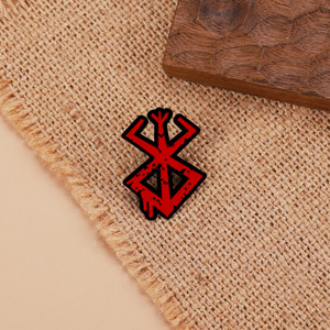 Groothandel Metalen Anime Pins Souvenir Metalen Berserk Broche Speld Game Thema Emaille Reversspeldjes voor Tassen en Kleding Metalen Ambachten - Product Image 4