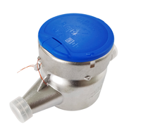 Compteur d'eau rotatif sanitaire en acier inoxydable personnalisable (LXSW-15-50) avec sortie d'impulsions, support OEM, certifié ISO