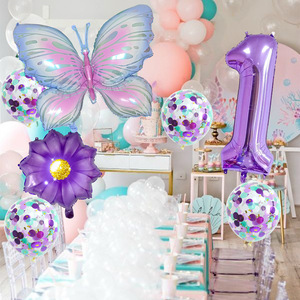 Set di Palloncini 32 Pollici con Numeri da 1 a 9 per Decorazioni Festa di Compleanno Bambini, Baby Shower, Matrimonio - Product Image 2