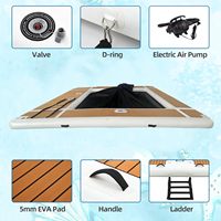 Piscine Gonflable Flottante pour Yacht, Piscine Marine Gonflable avec Filet, Piscine Gonflable avec Filet – Offre Spéciale