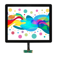 Panel Táctil Capacitivo Multitáctil Flexible de 7 Pulgadas con Soporte para 10 Puntos, Compatible con Windows/Android/Linux