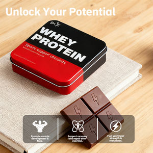 Supplément énergétique pour prise de poids pour femmes Protéines <span class=keywords><strong>BCAA</strong></span> Fibres alimentaires et cacao-Carb Supplément au chocolat pour la nutrition sportive - Product Image 3