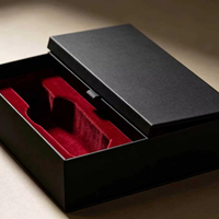 Caja de Vino de Lujo Ecológica y Biodegradable con Cierre Magnético, Materiales Reciclados, Logotipo Personalizado, Recubrimiento UV y Estampado Disponible