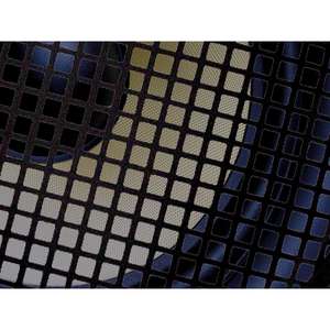 CALANDRE DE HAUT-PARLEUR EN MÉTAL NOIR HQ-Power 5 "-10 pcs - Product Image 2