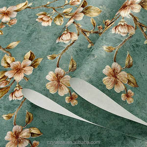 Alta calidad 3D jardín luz Rosa flor sala <span class=keywords><strong>de</strong></span> estar Fondo decoración hogar en relieve papel tapiz para habitación <span class=keywords><strong>de</strong></span> <span class=keywords><strong>niñas</strong></span> - Product Image 3