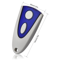 Télécommande RF pour porte de garage NOVOFERM NOVOTRON 502 MAX43-2 504 MAX43-4 522 524, 433 MHz, 2 boutons