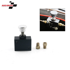 Valve de blocage de frein Auso-Racing DPP004-BK en alliage d'aluminium, blocage de stationnement hydraulique pour mise à niveau et rétrofit - Product Image 1