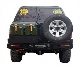 Pare-chocs arrière en acier tout-terrain de haut niveau avec <span class=keywords><strong>espace</strong></span> de treuil pour patrouille Y61 97-04 GU - Product Image 1