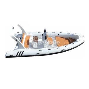 22ft Chine 6.8m coque en fibre de verre rigide orque Hypalon <span class=keywords><strong>zodiac</strong></span> bateau bateau gonflable <span class=keywords><strong>catamaran</strong></span> bateau pneumatique - Product Image 5