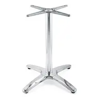 נירוסטה צלב ארבעה או שלושה טפרי טוליפ שולחן מתכת stand בסיס עבור חנות מסעדה שולחן stand רגל רגליים VT-03.111