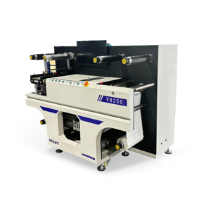 Vicut VR350 Paper Cutting Machine 350mm Max Width High Accuracy Digital Label Die Cutting System with Cold <b>Laminate</b> and Slitting - Product Image 1