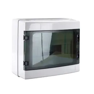 IP65 HA-12 Transparent Plastic Types Power Distribution Box Switch Box Enclosure MCB Box