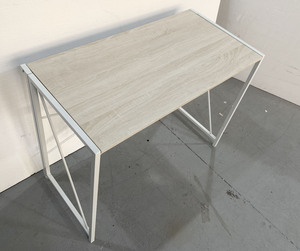 Moderno durevole MDF in legno melamina metallo <span class=keywords><strong>Computer</strong></span> studio scrivania Design pieghevole per l'home Office o uso scolastico - Product Image 3