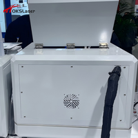 Nouvelle machine de découpe laser CNC à fibre à refroidissement par eau haute précision 300x300mm pour tôles métalliques, compatible AI/DST/LAS, pour usage domestique