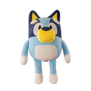 Peluche Súper Suave para Muñecos de Dibujos Animados Familiares, Muñeco Bluey <span class=keywords><strong>Bingo</strong></span>, Regalo de Cumpleaños para Niños, Muñeco de <span class=keywords><strong>Perro</strong></span> de Algodón PP, Almohada Infantil - Product Image 6