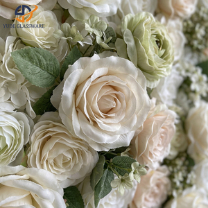 Fleurs artificielles <span class=keywords><strong>en</strong></span> plastique résistant aux UV, lianes artificielles pour décoration murale extérieure, arche de mariage - Product Image 1