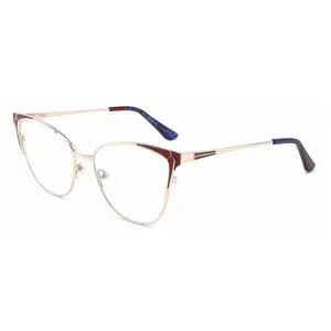 Offre Spéciale dames ultra-léger optique lunettes montures oeil de chat lunettes anti lumière bleue lunettes pour femmes avec anime lunettes cadre