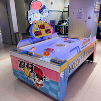 Table de hockey sur air à monnayeur UFO, machine de jeu multifonctionnelle pour salle de jeux intérieure avec compteur de score électronique