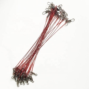 BOLLA di Pesca 15-30cm Anti-Morso di Filo di Acciaio inossidabile <span class=keywords><strong>Leader</strong></span> di Pesca Con Girevole di Pesca Accessorio - Product Image 4