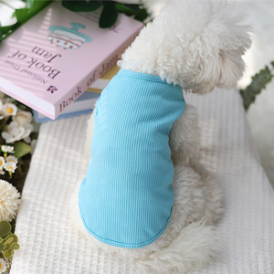 Pet Vest Sleeveless Solid Color Polyester Cute Design For Dogs <b>Cats</b> Small Medium Large Size Pet <b>Clothes</b> - Product Image 3
