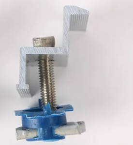 Năng lượng mặt trời cuối kẹp điều chỉnh cuối kẹp bảng điều khiển năng lượng mặt trời cuối kẹp cơ sở từ Trung Quốc đến thế giới thẩm mỹ năng lượng mặt trời gắn - Product Image 3