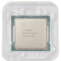 Core I7 10700f CPU de la computadora de escritorio sin ventilador LGA 1200 Nueva condición para el I7-10700f