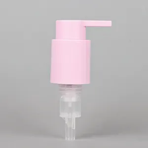 Bomba de tratamiento con clip, dispensador de dosificación de 0.8CC, rociador de bomba izquierda-derecha, color rosa, 24/410