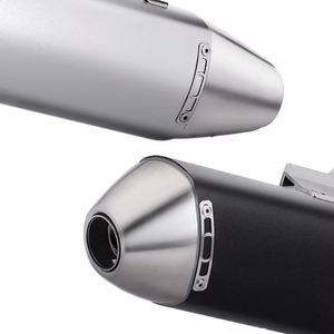 CHMotor 51mm Silencieux d'échappement de moto 4T Escape Moto Dirt Bike Scooter <span class=keywords><strong>Motocross</strong></span> Universel pour KTM EXC CRF150 EXC WR450 - Product Image 5