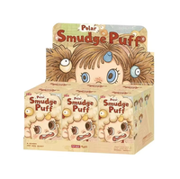 Boîte Mystère POP MART Série Polar Smudge Puff – Pendentif en Peluche – Boîte Surprise – Jouets en Peluche Polaires – Figurine Anime pour Cadeaux de Noël