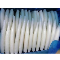 Tube de Calamar Naturel de Qualité Supérieure, Riche en Protéines, Fraîchement Pêché en Mer, Personnalisable OEM pour Marques, Produit de la Mer Nutritif